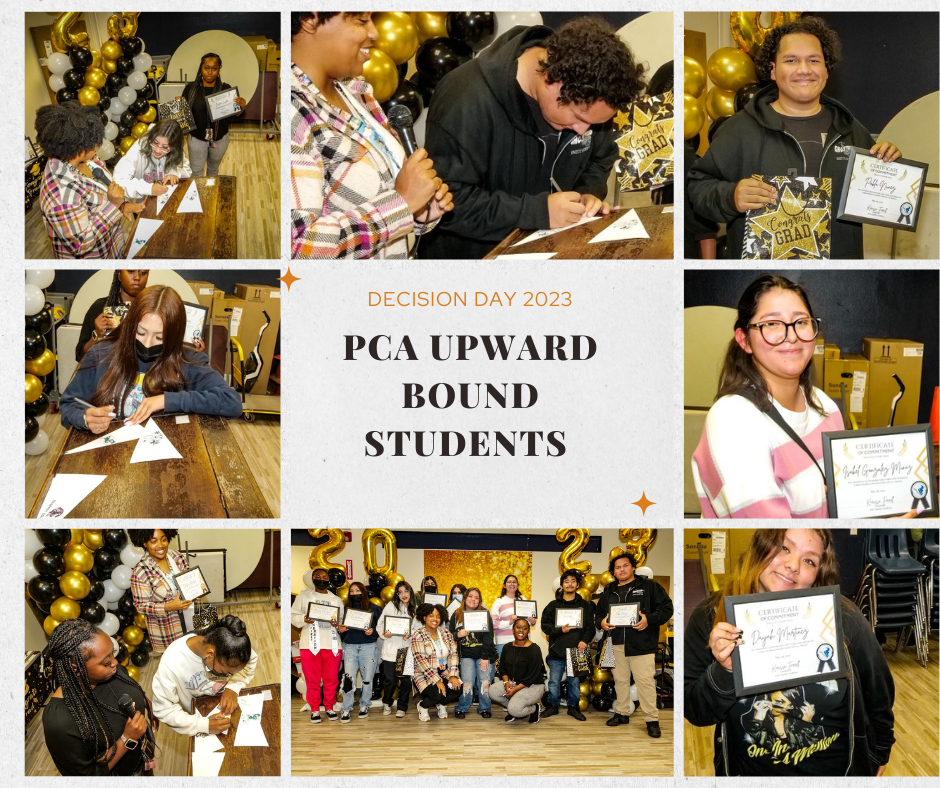 PCA Upward Bound Students